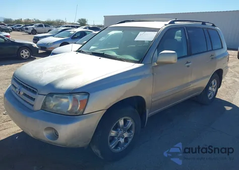 2004 Toyota Highlander V6 from USA, damaged, VIN JTEDP21A640033411